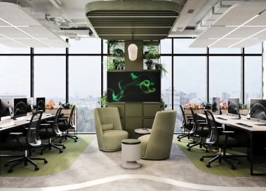 Thiết Kế Thi Công Nội Thất Văn Phòng Mang Đậm Chất Văn Hóa Doanh Nghiệp