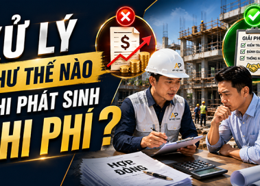 Khi phát sinh chi phí trong quá trình thi công, chủ nhà nên xử lý thế nào?