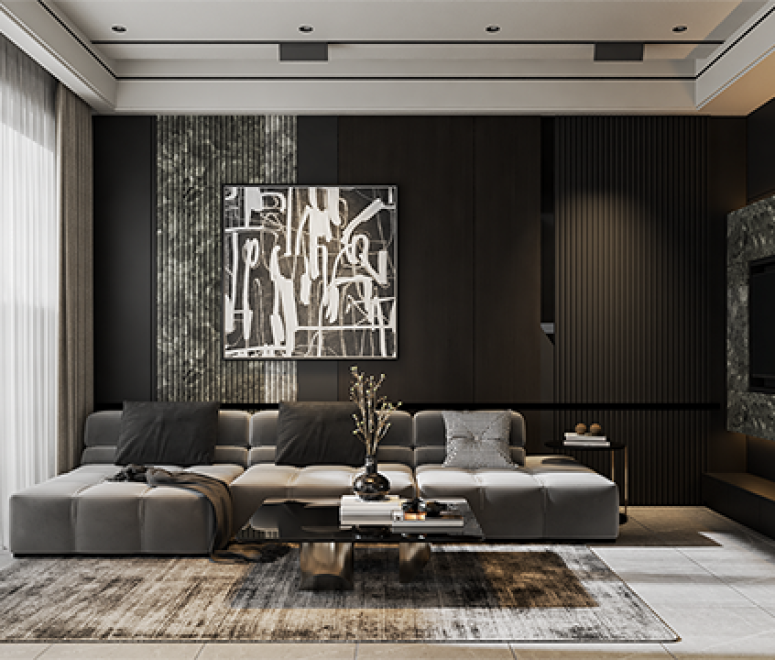 Cải Tạo Phòng Khách Và Phòng Bếp 50m² - Tạo Không Gian Sống Tối Ưu Trang Trọng