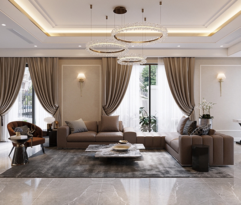 Cải Tạo Phòng Khách Và Phòng Ngủ Nhà 3 Tầng Tiện Nghi Tại Hà Nội