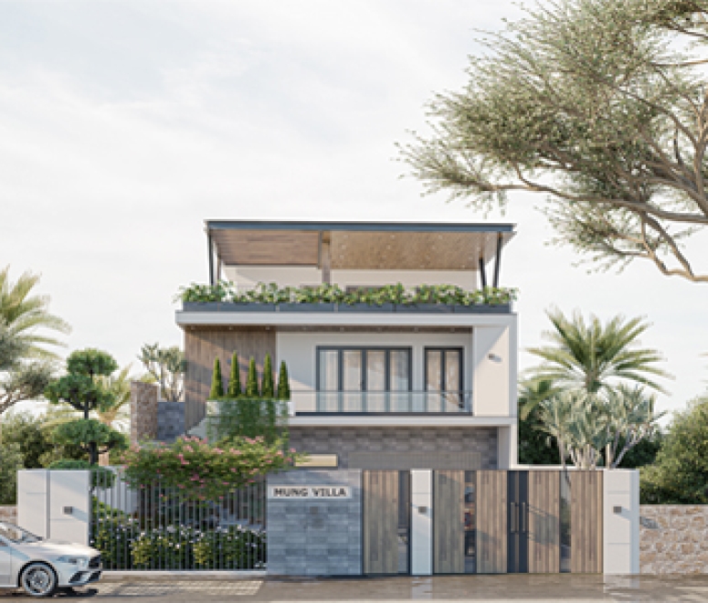 Công Trình Thiết kế kiến trúc – Nhà Anh Phan Văn Mừng