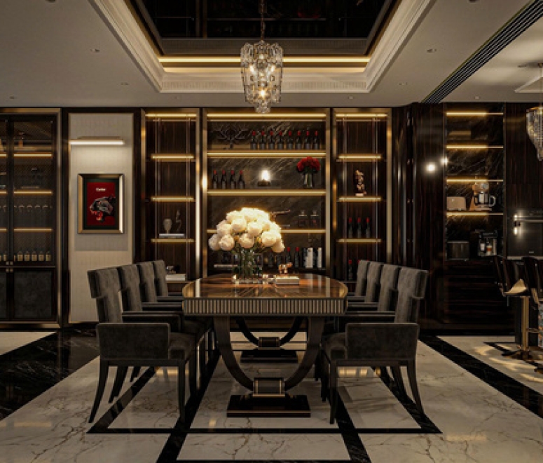 THIẾT KẾ VÀ THI CÔNG NỘI THẤT NHÀ DÂN ĐẲNG CẤP LUXURY TẠI ĐÔNG ANH